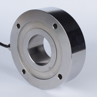 10-200kn Ring Force Sensor 1.5mv / V خلية تحميل من الفولاذ المقاوم للصدأ