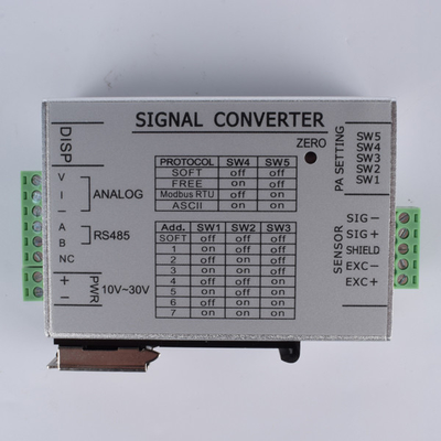 6 Mv / V IP64 مضخم خلية الحمل 350 أوم مضخم استشعار الضغط